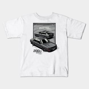 EDM - Classic Quattro & 200 - CarCorner Kids T-Shirt